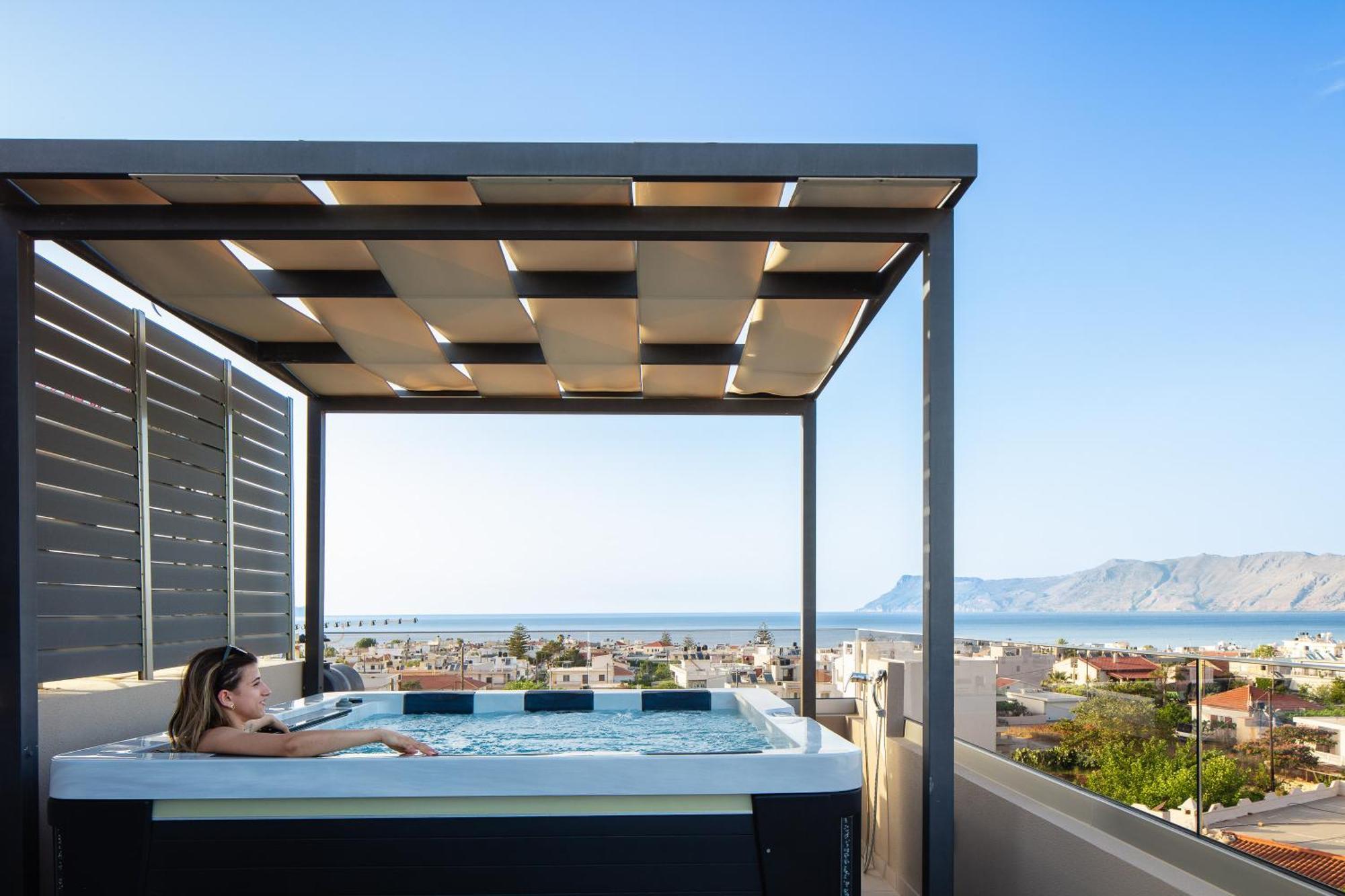 Sapphire Blue Suites 基萨莫斯 外观 照片