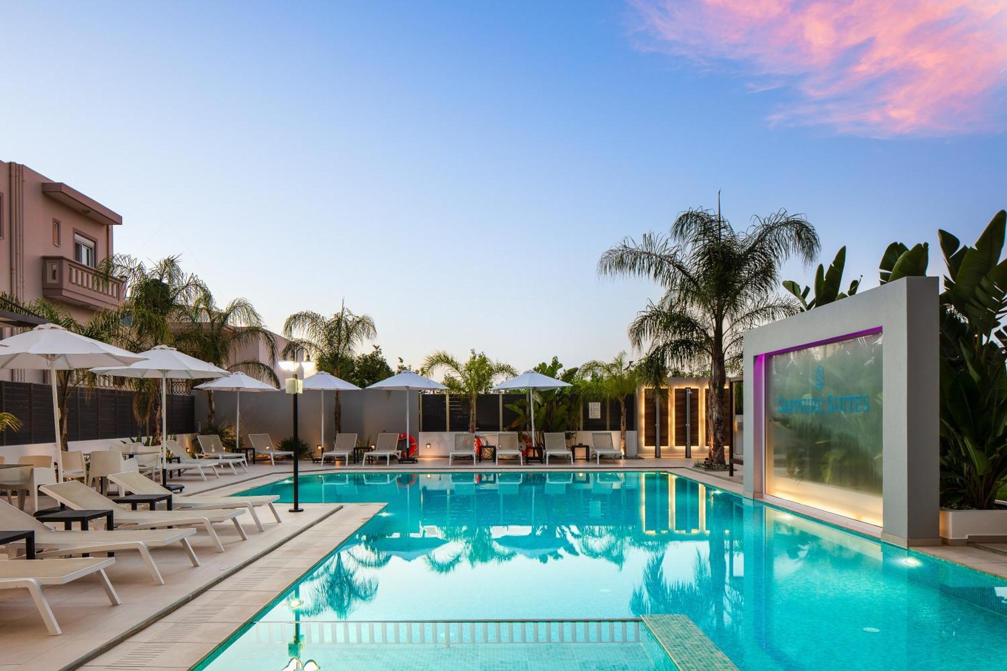 Sapphire Blue Suites 基萨莫斯 外观 照片